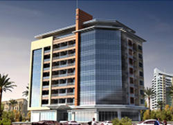 proposed 3B+G+7 Hotel Apartment Building